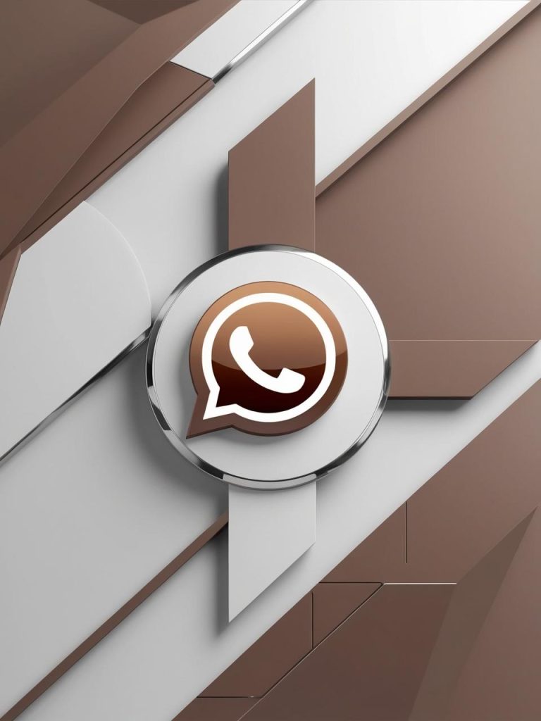 WHATSAPP ikonunu kullanarak vizon acik gri ve beyaz renklerde futuristic bir banner hazirla